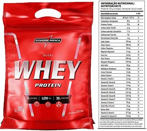 Combo Nutri Whey 900g Chocolate Refil + Creatina 150g - Integralmedica