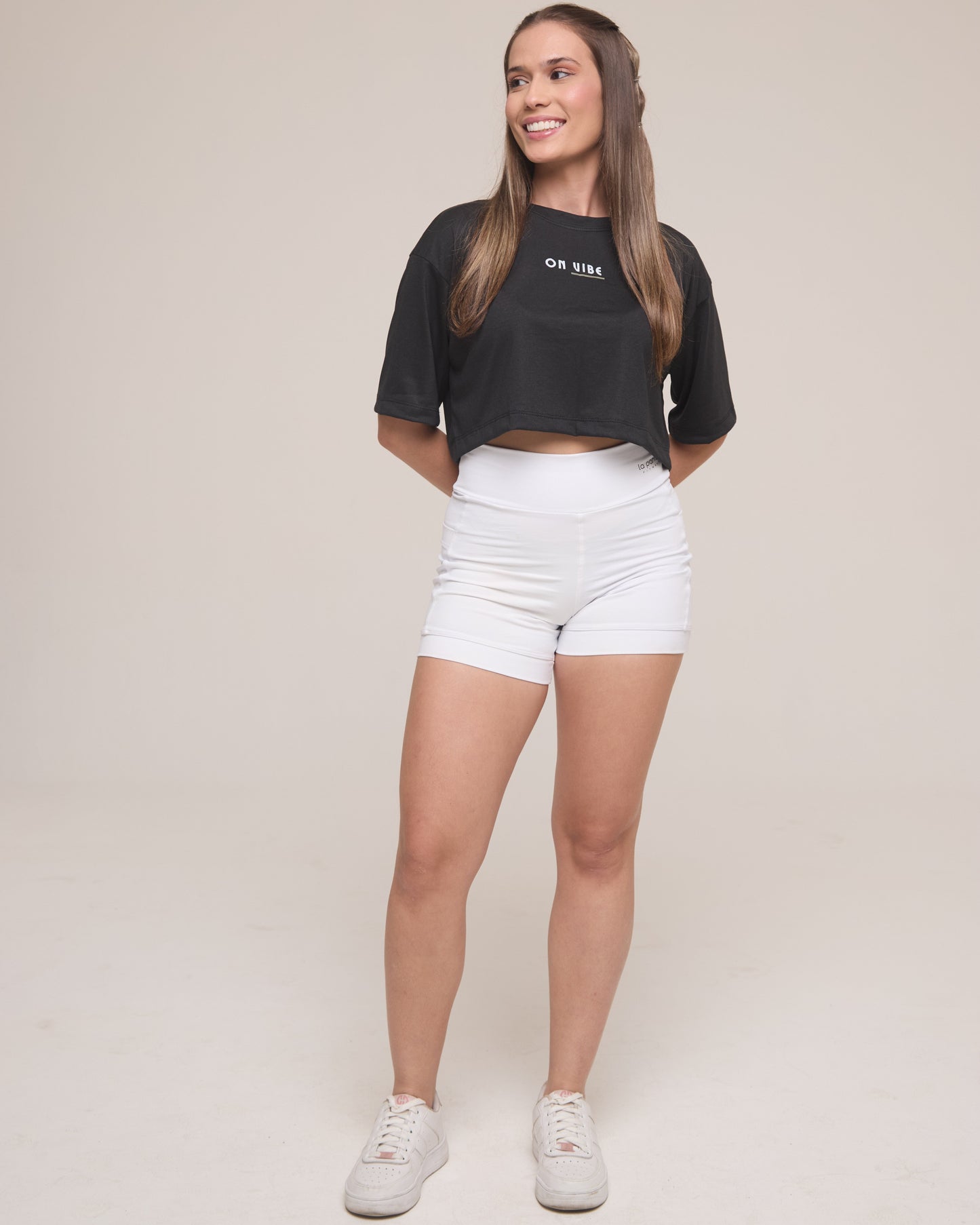 Cropped Oversized 'Don't Kill My Vibe'