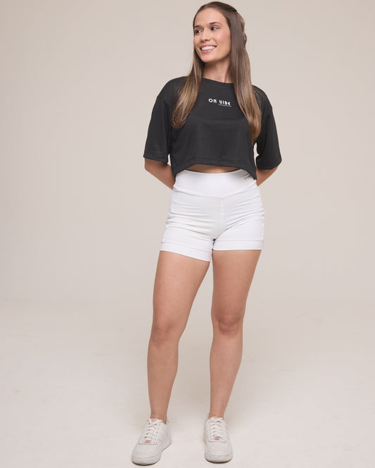 Cropped Oversized 'Don't Kill My Vibe'