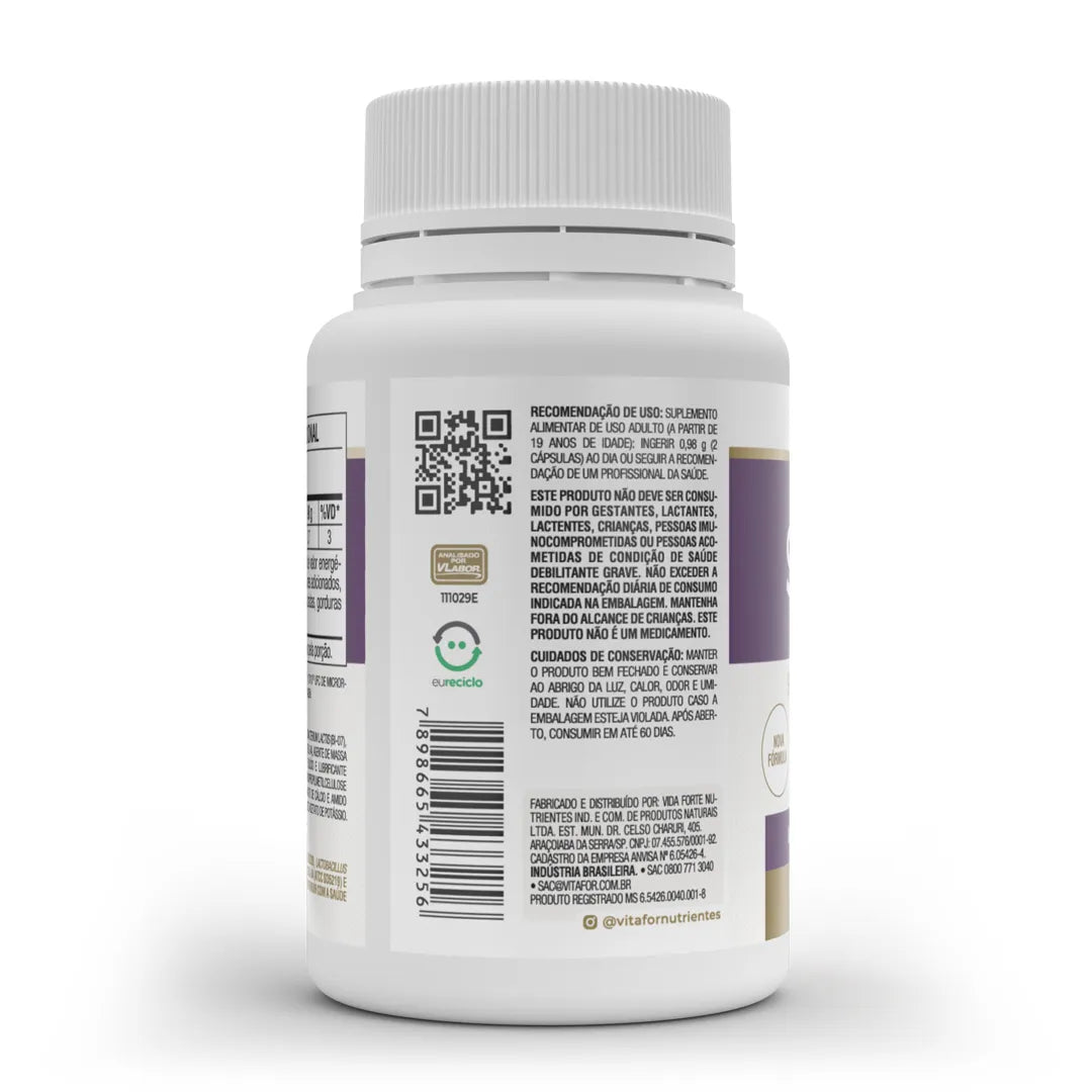 Simfort Plus (60 Cápsulas) - Vitafor