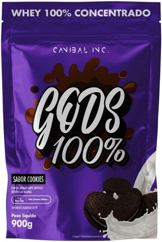 Gods Whey - 825g - Cookies - Canibal Inc.