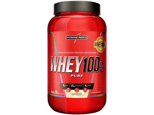 Whey Protein Concentrado Integralmedica 100% Pure 900g