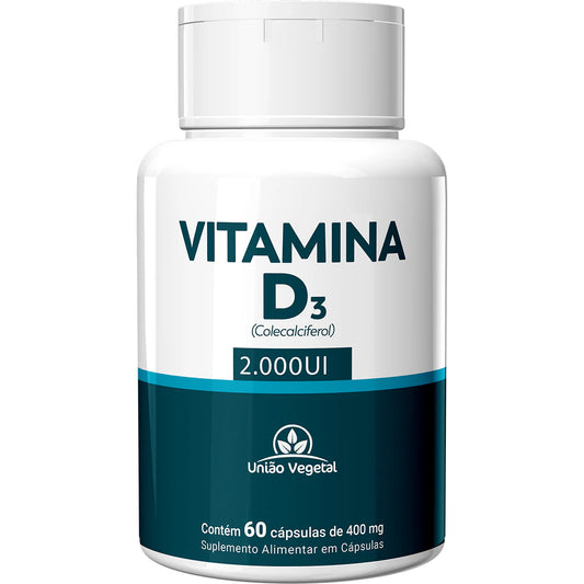 Vitamina D3 2000UI – Saúde Óssea, Imunidade e Bem-Estar!