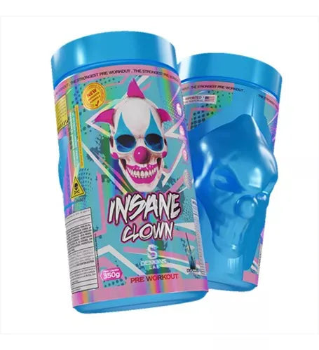 Pré-Treino Insane Clown (350g) - Demons Lab | Energia, Foco e Força Explosiva!