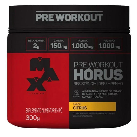 Pré treino Max Titanium - Horus 300g